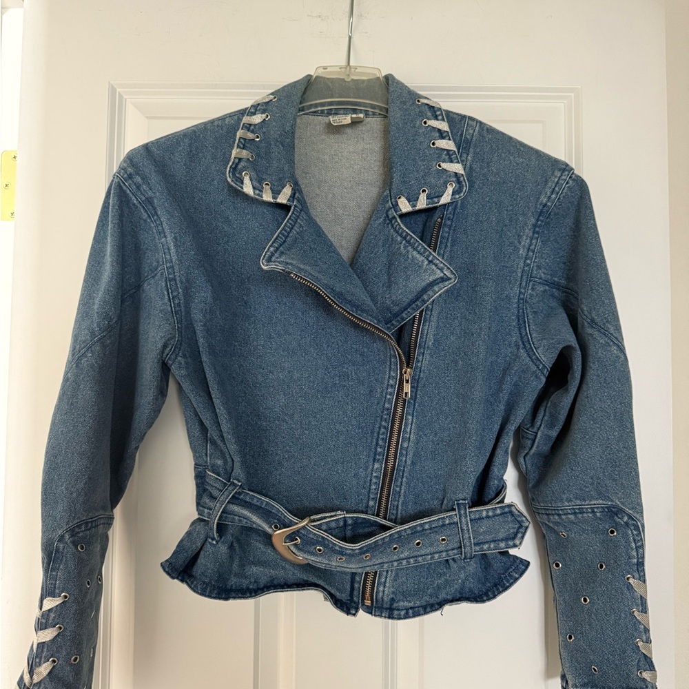 Stylish Blue jeans Women's Jacket